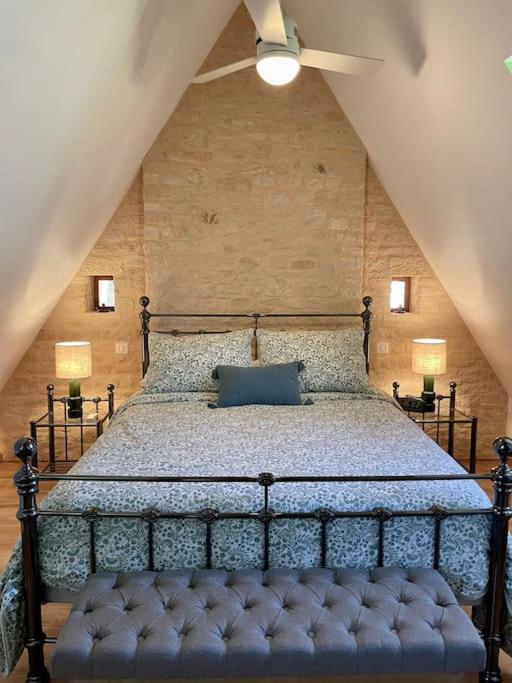 Charming 19Th Century Farmhouse With Pool Vitrac  Extérieur photo